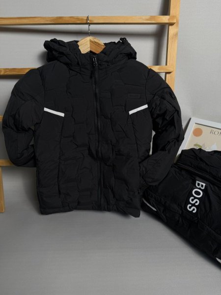 سترة ولادي شتوي ثقيل دبل فيس  BOSS 2-16